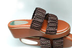 Brown strap