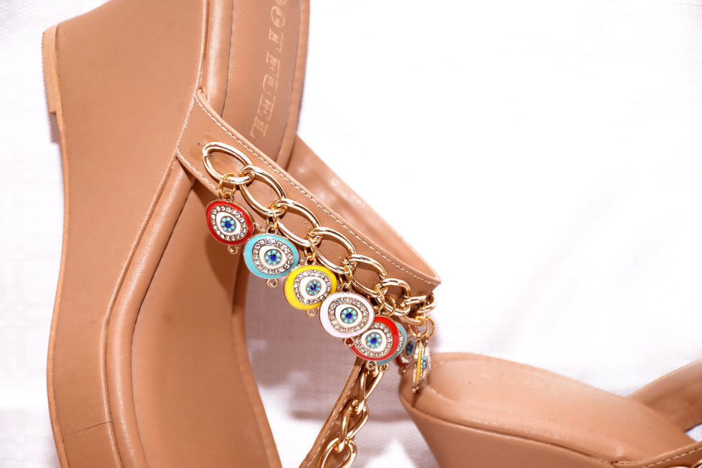 Colourful evil eye