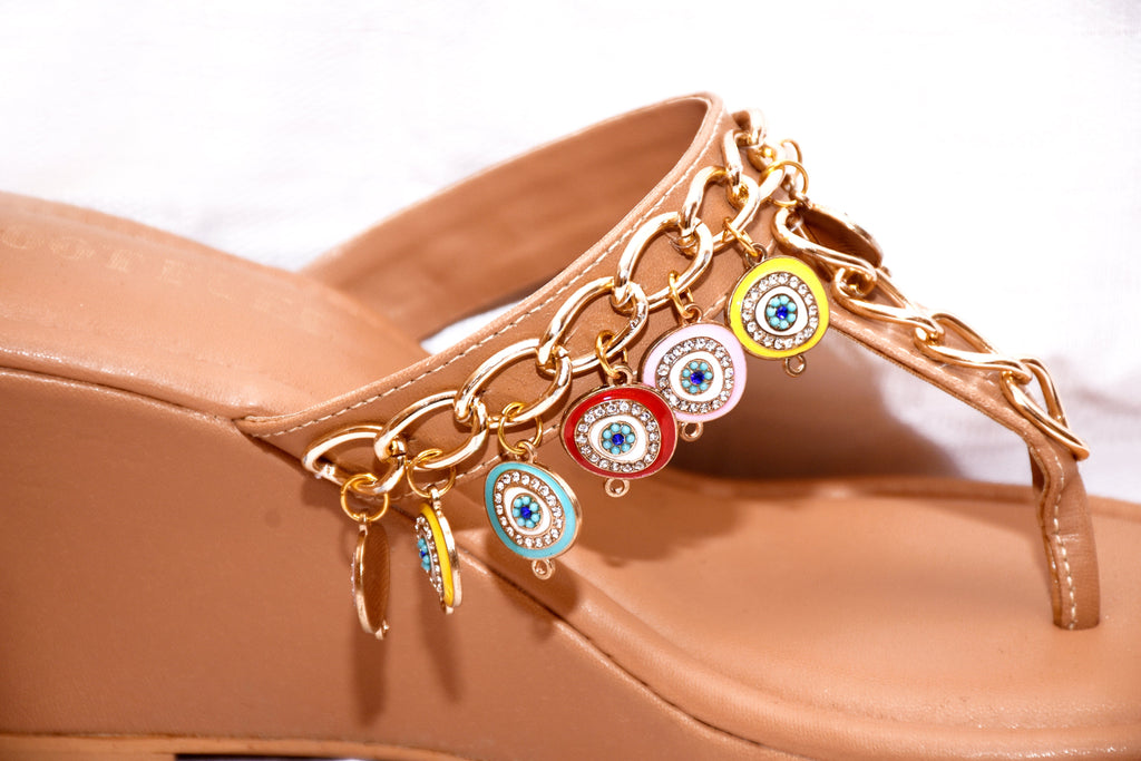 Colourful evil eye